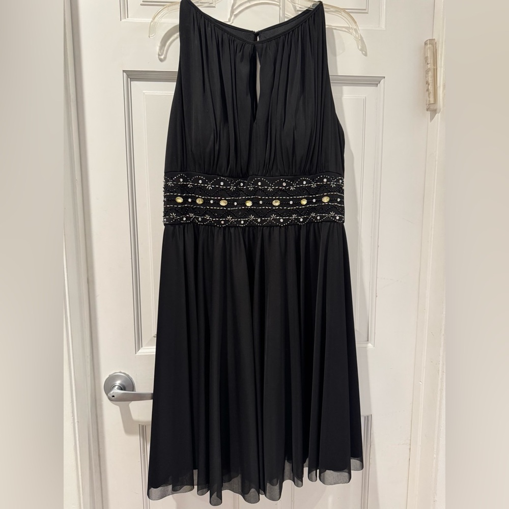 Elegant Black Evening Dress